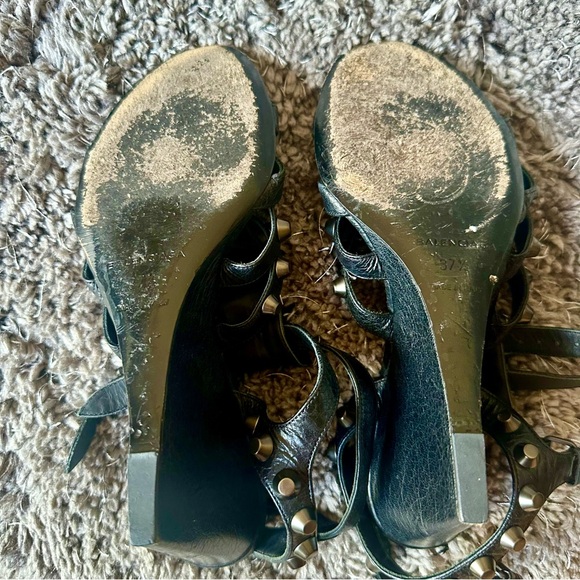 Balenciaga Cagole Wedge sandal heels - Picture 7 of 7